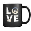 Gamer / Video Game - LOVE Gamer / Video Game - 11oz Black Mug-Drinkware-Teelime | shirts-hoodies-mugs