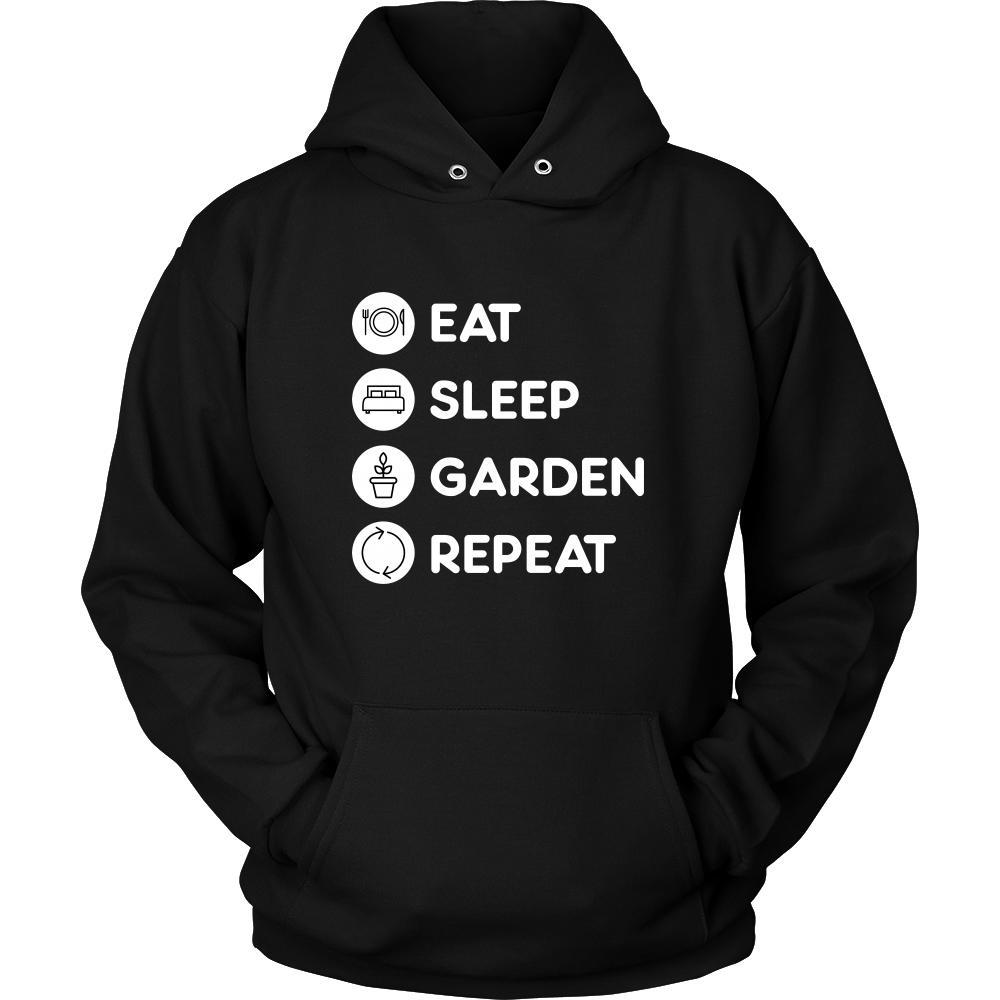 Gardening - Eat Sleep Garden Repeat - Planting Hobby Shirt-T-shirt-Teelime | shirts-hoodies-mugs