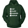 Gardening - Eat Sleep Garden Repeat - Planting Hobby Shirt-T-shirt-Teelime | shirts-hoodies-mugs