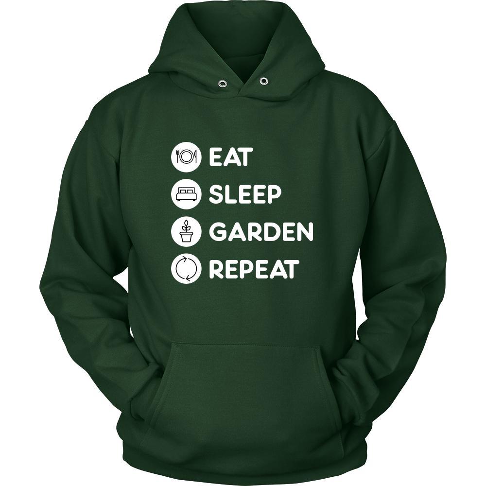Gardening - Eat Sleep Garden Repeat - Planting Hobby Shirt-T-shirt-Teelime | shirts-hoodies-mugs
