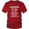 Gardening - Gardening Because punching people is frowned upon - Planting Hoby Shirt-T-shirt-Teelime | shirts-hoodies-mugs