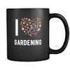 Gardening I love gardening 11oz Black Mug-Drinkware-Teelime | shirts-hoodies-mugs