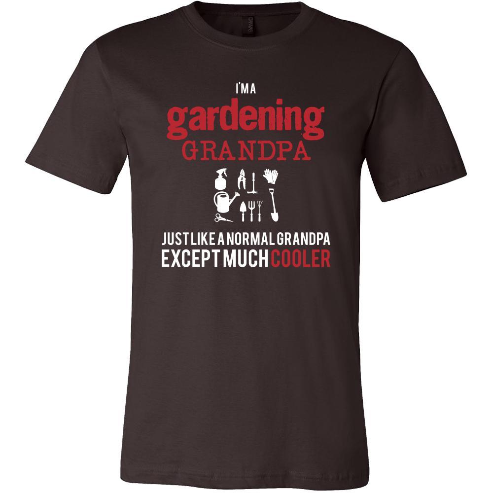 Gardening Shirt - I'm a gardening grandpa just like a normal grandpa except much cooler Grandfather Hobby Gift-T-shirt-Teelime | shirts-hoodies-mugs