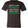 Gardening Shirt - Sorry If I Looked Interested, I think about Gardening - Hobby Gift-T-shirt-Teelime | shirts-hoodies-mugs