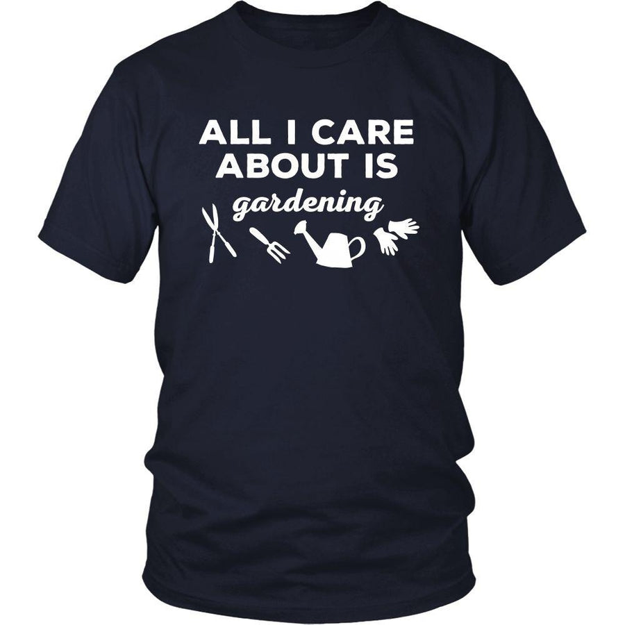 Gardening T Shirt - All I care about is Gardening-T-shirt-Teelime | shirts-hoodies-mugs