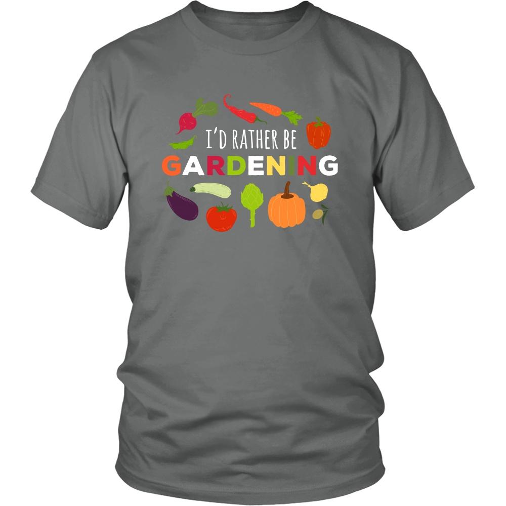 Gardening T Shirt - I'd rather be Gardening-T-shirt-Teelime | shirts-hoodies-mugs