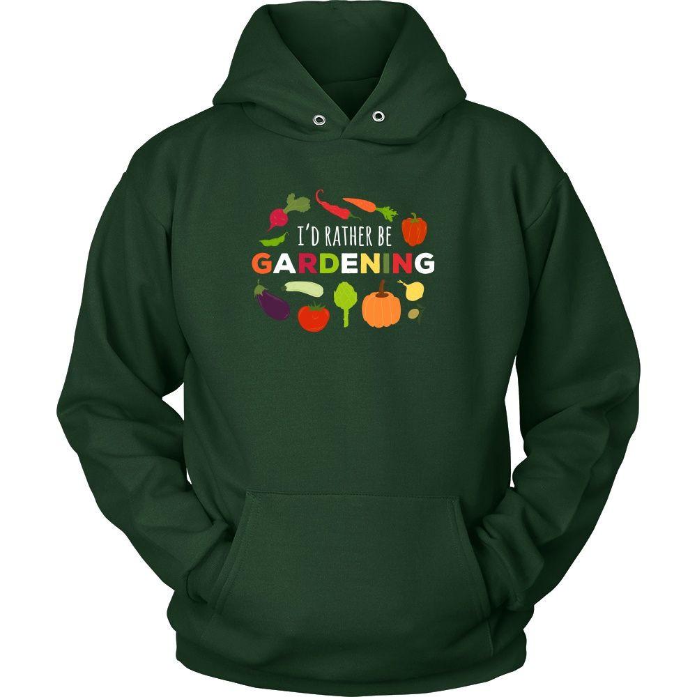 Gardening T Shirt - I'd rather be Gardening-T-shirt-Teelime | shirts-hoodies-mugs