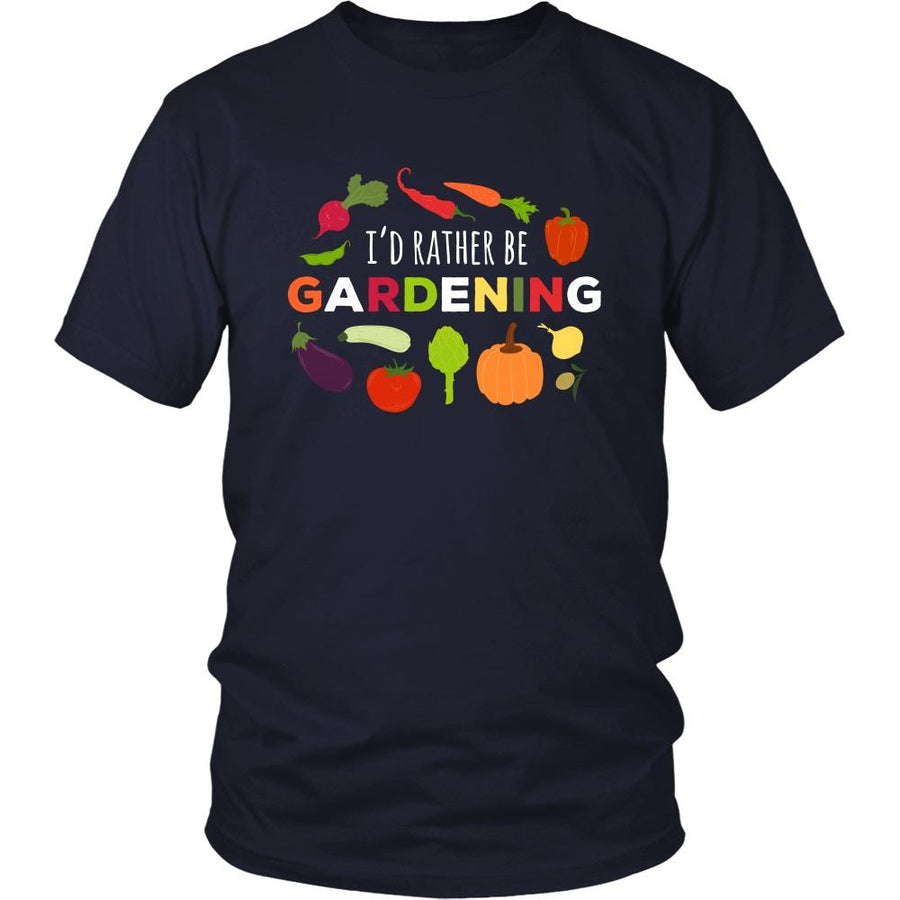 Gardening T Shirt - I'd rather be Gardening-T-shirt-Teelime | shirts-hoodies-mugs