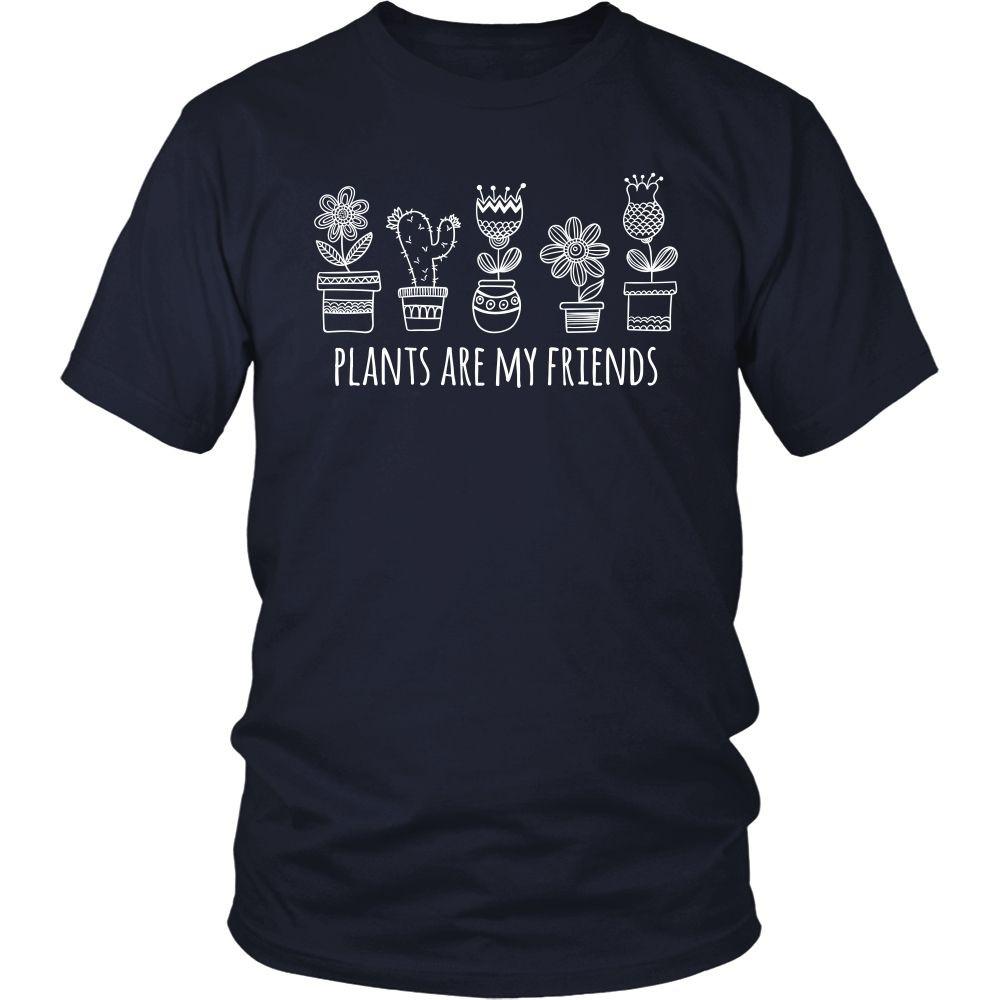 Gardening T Shirt - Plants are my Friend-T-shirt-Teelime | shirts-hoodies-mugs