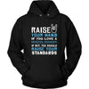 General Manager Shirt - Raise your hand if you love General Manager, if not raise your standards - Profession Gift-T-shirt-Teelime | shirts-hoodies-mugs