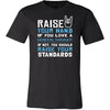 General Manager Shirt - Raise your hand if you love General Manager, if not raise your standards - Profession Gift-T-shirt-Teelime | shirts-hoodies-mugs