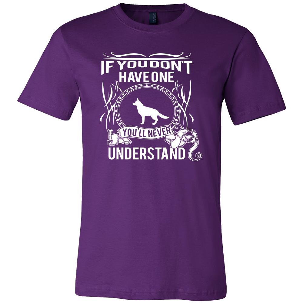 German shepherd Shirt - If you don't have one you'll never understand- Dog Lover Gift-T-shirt-Teelime | shirts-hoodies-mugs