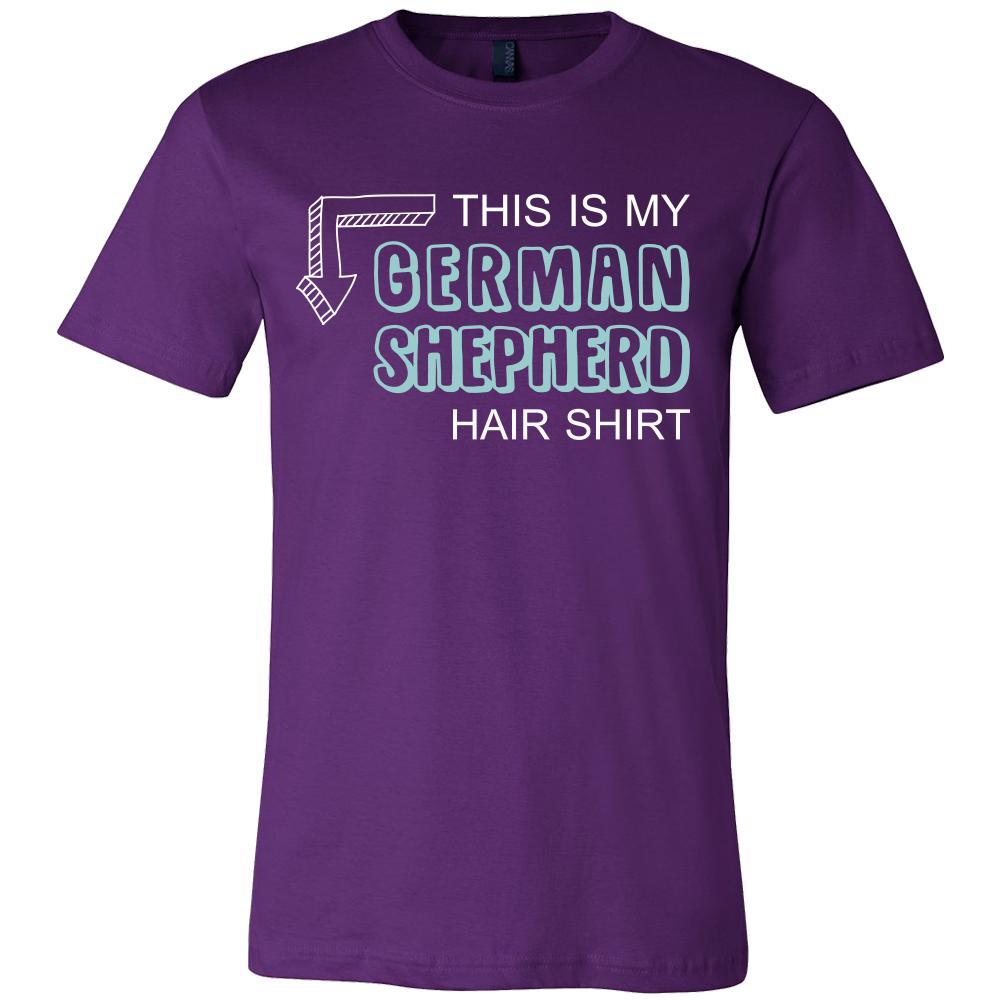 German shepherd Shirt - This is my German shepherd hair shirt - Dog Lover Gift-T-shirt-Teelime | shirts-hoodies-mugs