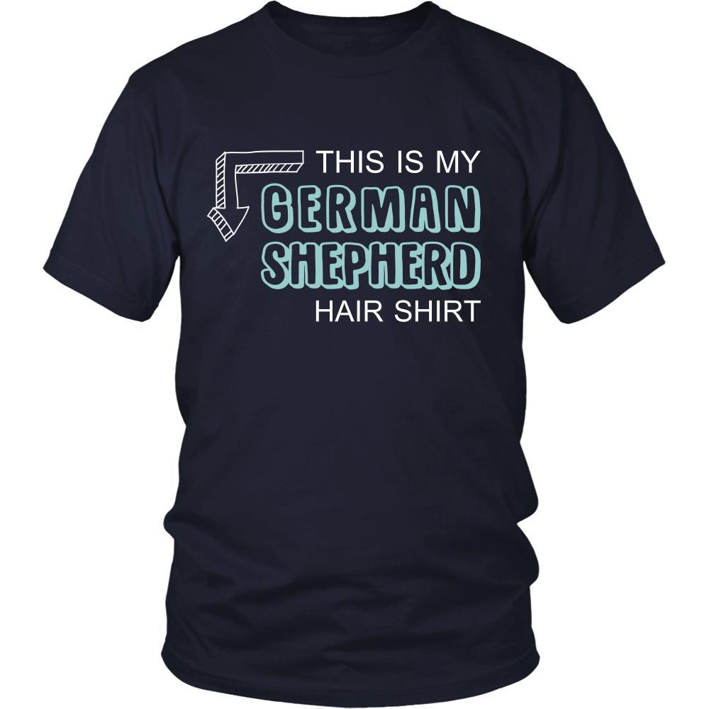German shepherd Shirt - This is my German shepherd hair shirt - Dog Lover Gift-T-shirt-Teelime | shirts-hoodies-mugs