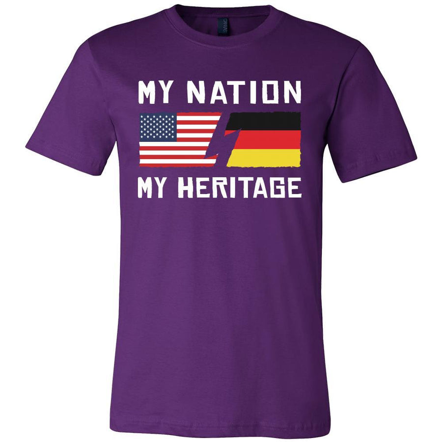 German Shirt - My Nation - My Heritage - Native Roots Gift-T-shirt-Teelime | shirts-hoodies-mugs