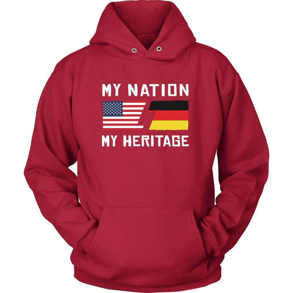 German Shirt - My Nation - My Heritage - Native Roots Gift-T-shirt-Teelime | shirts-hoodies-mugs