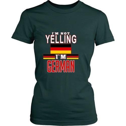 German T Shirt - I'm not yelling I'm German-T-shirt-Teelime | shirts-hoodies-mugs