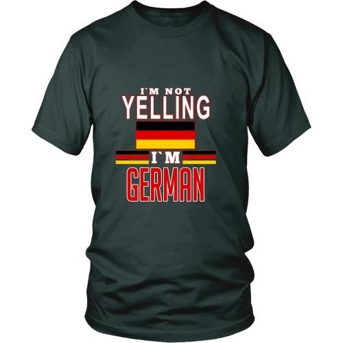 German T Shirt - I'm not yelling I'm German-T-shirt-Teelime | shirts-hoodies-mugs