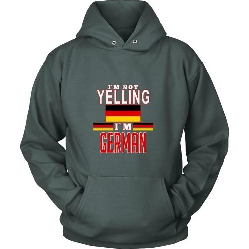 German T Shirt - I'm not yelling I'm German-T-shirt-Teelime | shirts-hoodies-mugs