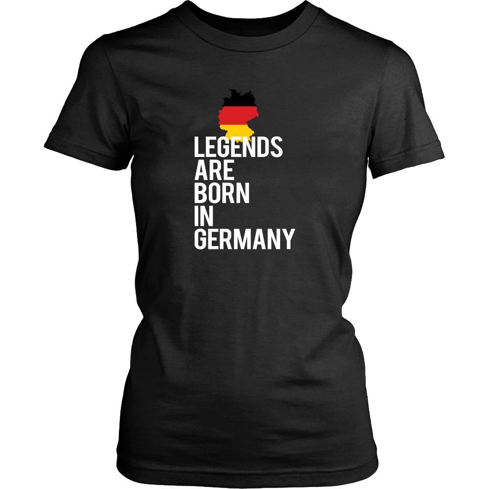 Germany Shirt - Legends are born in Germany - National Heritage Gift-T-shirt-Teelime | shirts-hoodies-mugs