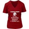 Ghost hunting - I Ghost hunt because punching people is frowned upon - Hunter Hobby Shirt-T-shirt-Teelime | shirts-hoodies-mugs