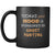 Ghost hunting Todays Good Mood Is Sponsored By Ghost hunting 11oz Black Mug