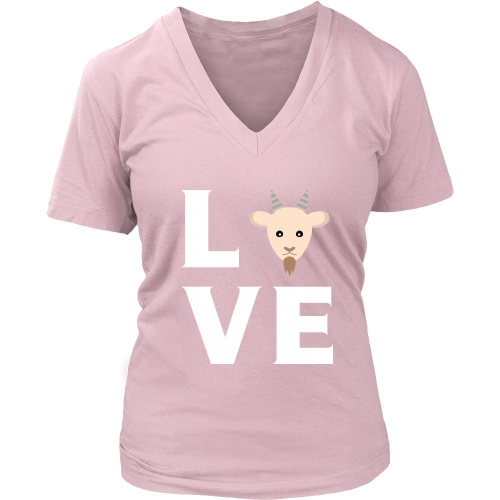 Goat - LOVE Goat - Animal Owner Shirt-T-shirt-Teelime | shirts-hoodies-mugs