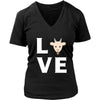 Goat - LOVE Goat - Animal Owner Shirt-T-shirt-Teelime | shirts-hoodies-mugs
