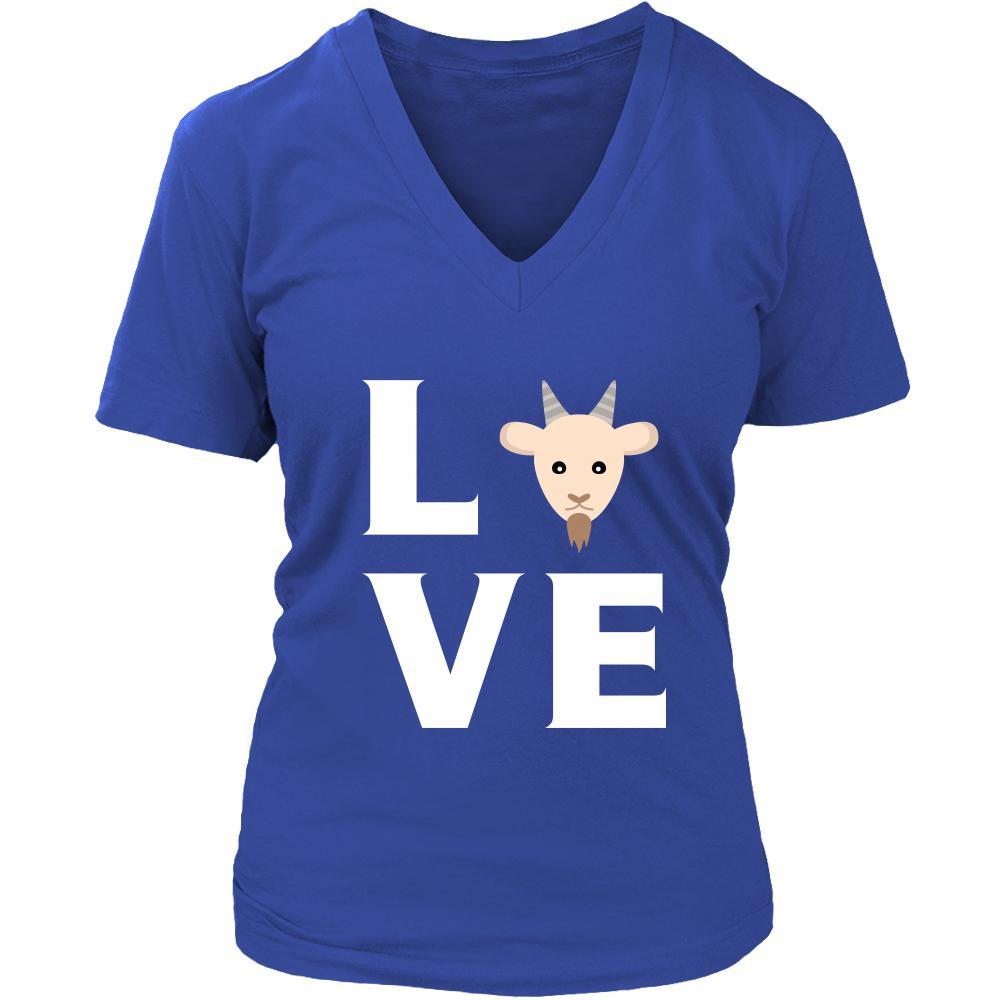 Goat - LOVE Goat - Animal Owner Shirt-T-shirt-Teelime | shirts-hoodies-mugs