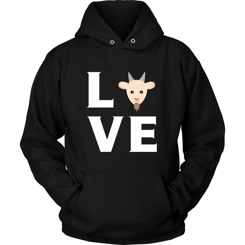 Goat - LOVE Goat - Animal Owner Shirt-T-shirt-Teelime | shirts-hoodies-mugs