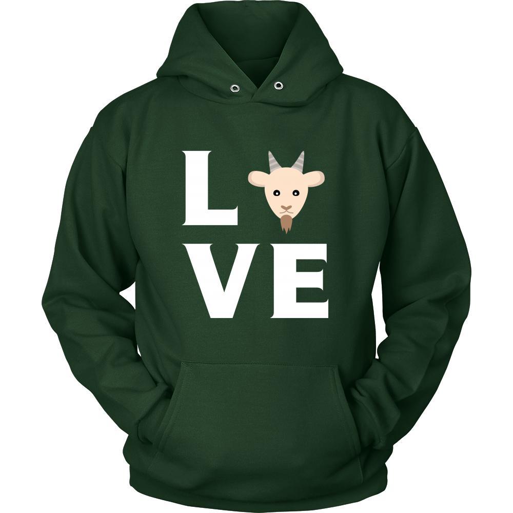 Goat - LOVE Goat - Animal Owner Shirt-T-shirt-Teelime | shirts-hoodies-mugs