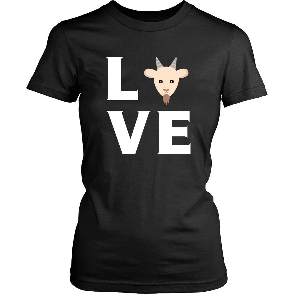 Goat - LOVE Goat - Animal Owner Shirt-T-shirt-Teelime | shirts-hoodies-mugs