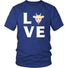 Goat - LOVE Goat - Animal Owner Shirt-T-shirt-Teelime | shirts-hoodies-mugs