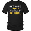 Goat Shirt - Awesome Goats - Animal Lover Gift-T-shirt-Teelime | shirts-hoodies-mugs