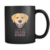 Golden Retriever mug - Golden Retriever owner - I love my Golden Retriever- Golden Retriever Cofee cup Dog Lover 11oz Black-Drinkware-Teelime | shirts-hoodies-mugs