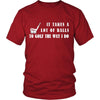 Golf Player- It takes a lot of balls to golf the way I do- Golfer Sport Shirt-T-shirt-Teelime | shirts-hoodies-mugs