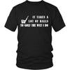 Golf Player- It takes a lot of balls to golf the way I do- Golfer Sport Shirt-T-shirt-Teelime | shirts-hoodies-mugs