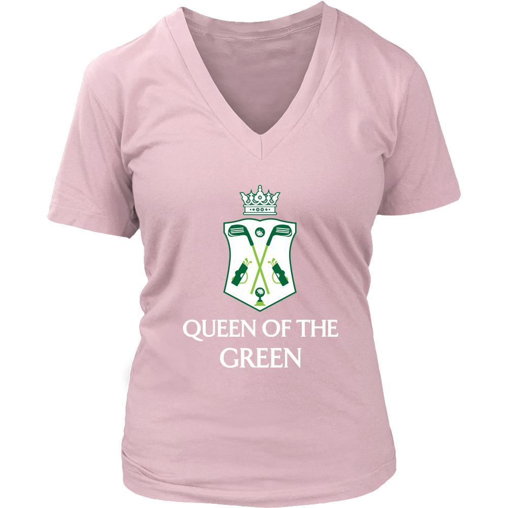 Golf Player- Queen of the Green- Golfer Sport Shirt-T-shirt-Teelime | shirts-hoodies-mugs