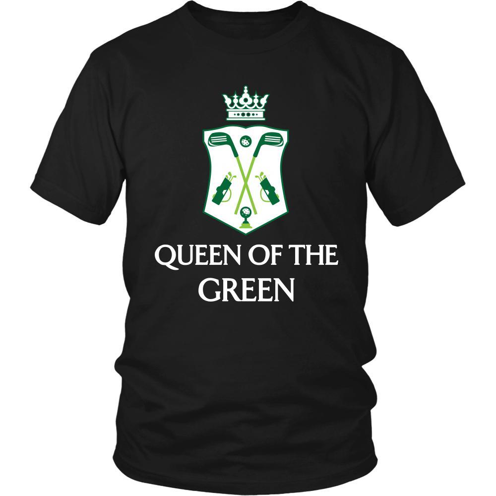 Golf Player- Queen of the Green- Golfer Sport Shirt-T-shirt-Teelime | shirts-hoodies-mugs