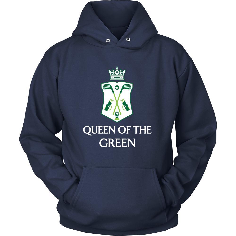 Golf Player- Queen of the Green- Golfer Sport Shirt-T-shirt-Teelime | shirts-hoodies-mugs