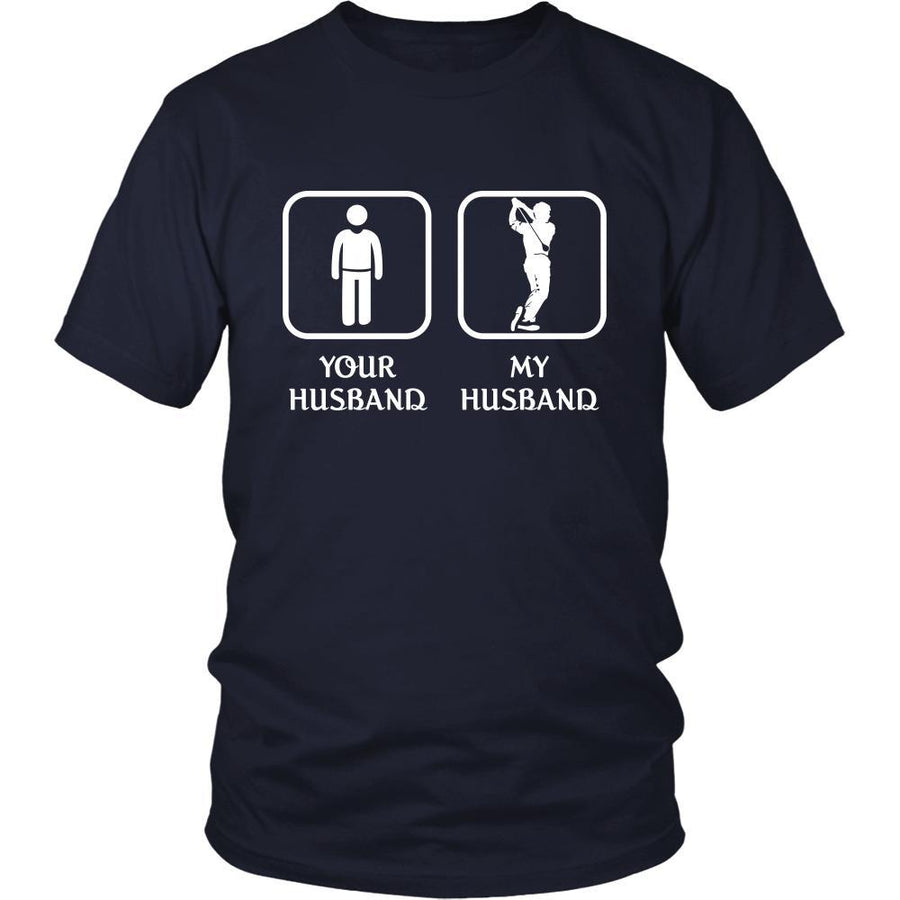 Golf Player- Your husband My husband- Golfer Sport Shirt-T-shirt-Teelime | shirts-hoodies-mugs