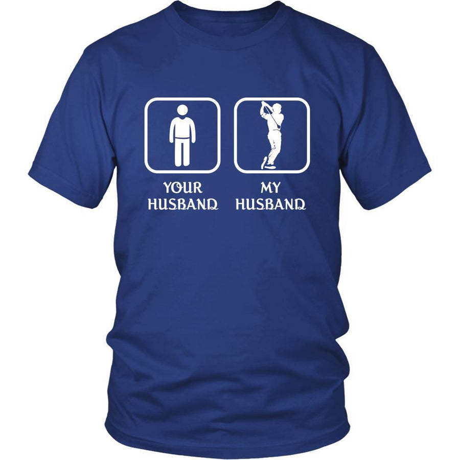 Golf Player- Your husband My husband- Golfer Sport Shirt-T-shirt-Teelime | shirts-hoodies-mugs