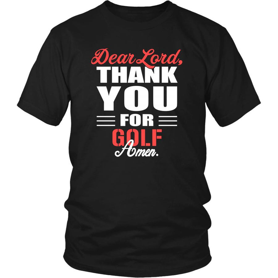 Golf Shirt - Dear Lord, thank you for Golf Amen- Sport-T-shirt-Teelime | shirts-hoodies-mugs