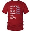 Golf Shirt - Do more of what makes you happy Golf- Sport Gift-T-shirt-Teelime | shirts-hoodies-mugs