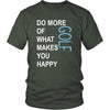 Golf Shirt - Do more of what makes you happy Golf- Sport Gift-T-shirt-Teelime | shirts-hoodies-mugs
