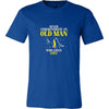 Golf Shirt - Never underestimate an old man who loves golf Grandfather Sport Gift-T-shirt-Teelime | shirts-hoodies-mugs