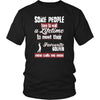 Golf Shirt - Some people have to wait a lifetime to meet their favorite Golf player mine calls me mom- Sport mother-T-shirt-Teelime | shirts-hoodies-mugs