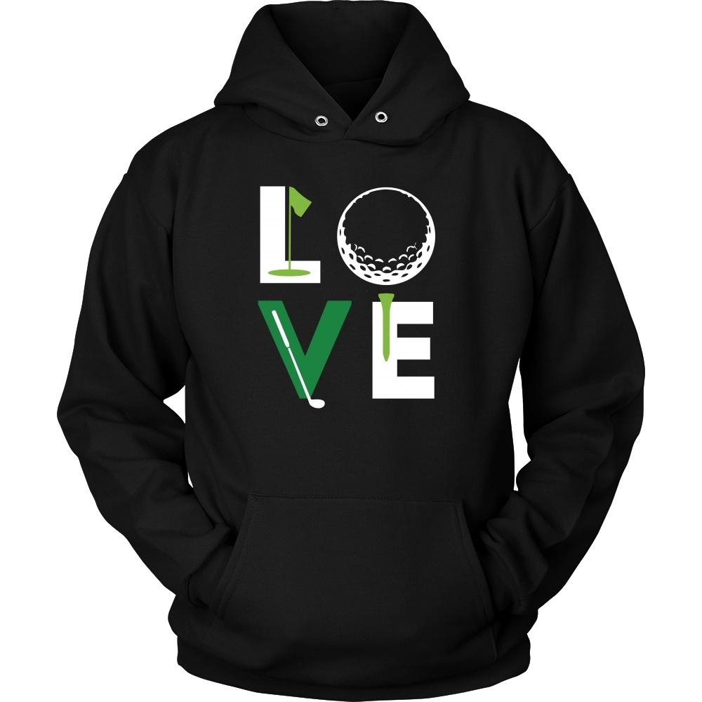 Golf T Shirt - Golfer Love-T-shirt-Teelime | shirts-hoodies-mugs