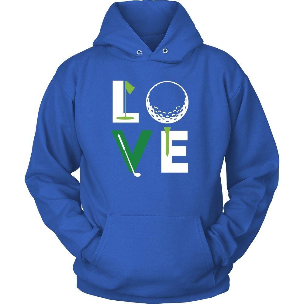 Golf T Shirt - Golfer Love-T-shirt-Teelime | shirts-hoodies-mugs