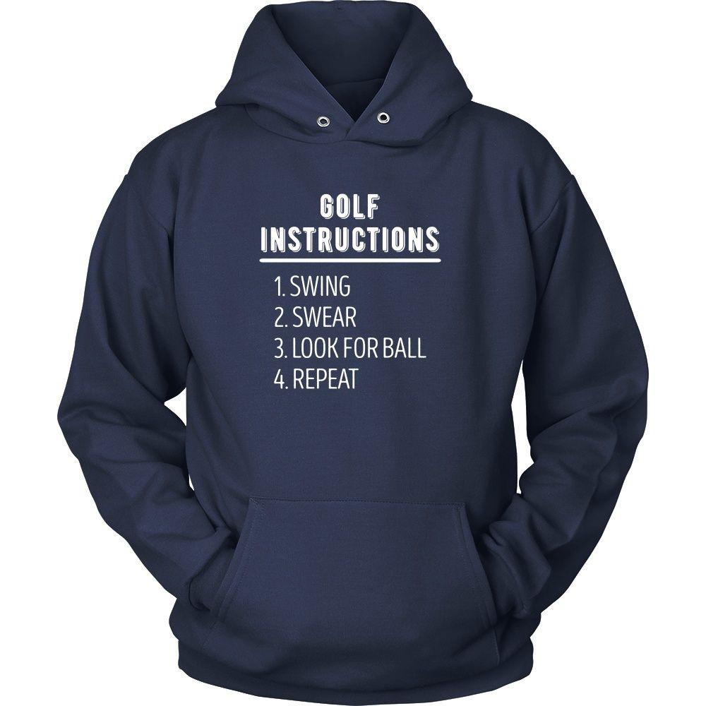 Golfer T Shirt - Golf Instructions-T-shirt-Teelime | shirts-hoodies-mugs